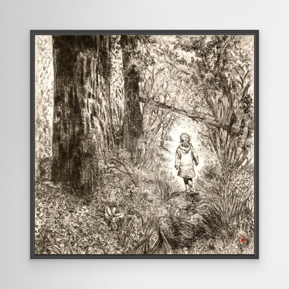 Bluebell Wood edition 2 - Canvas print
