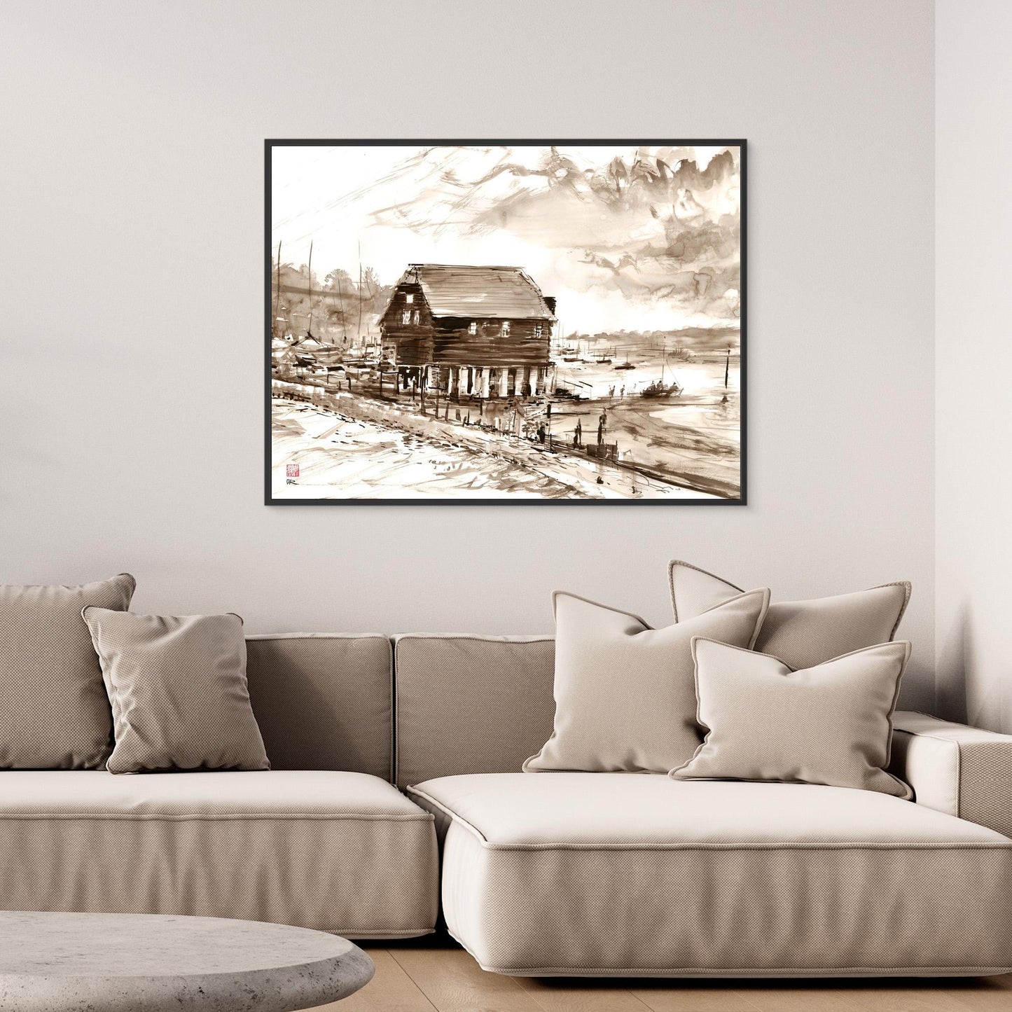 Bosham boathouse