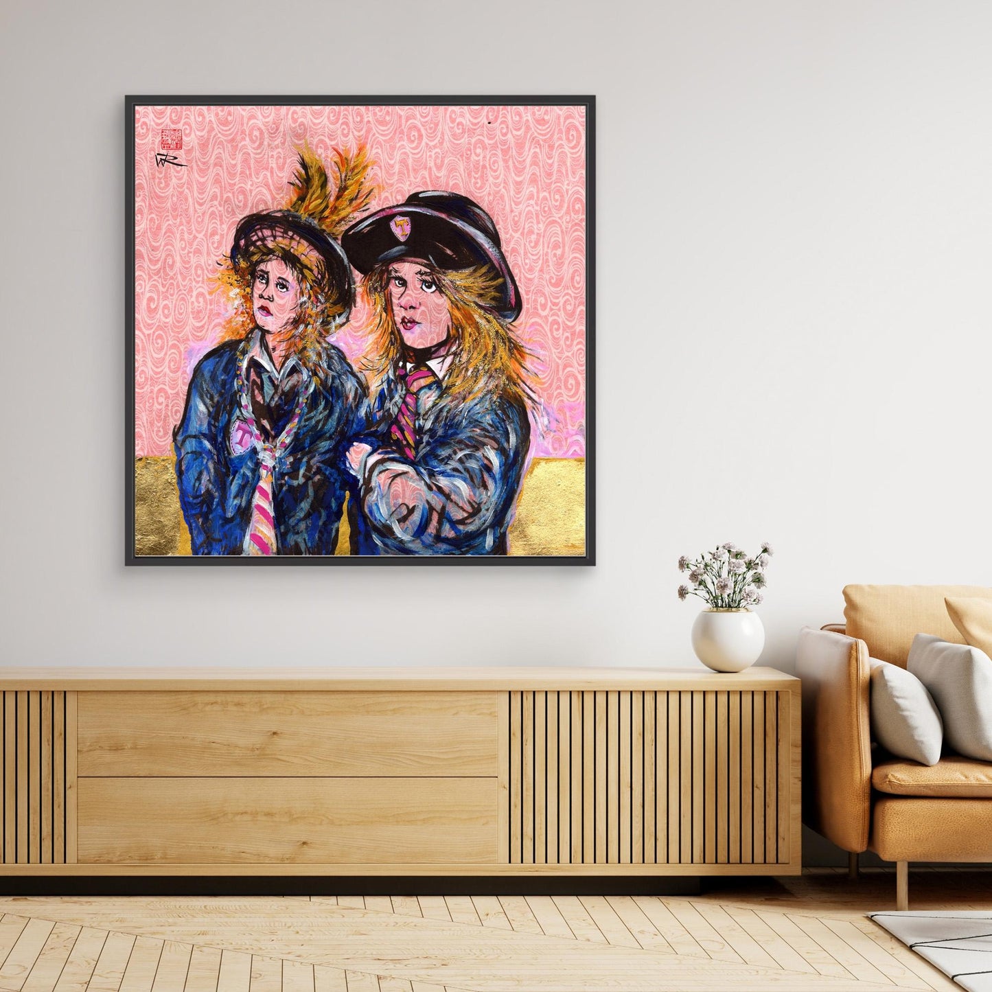 Thoughts of anarchy - Canvas print