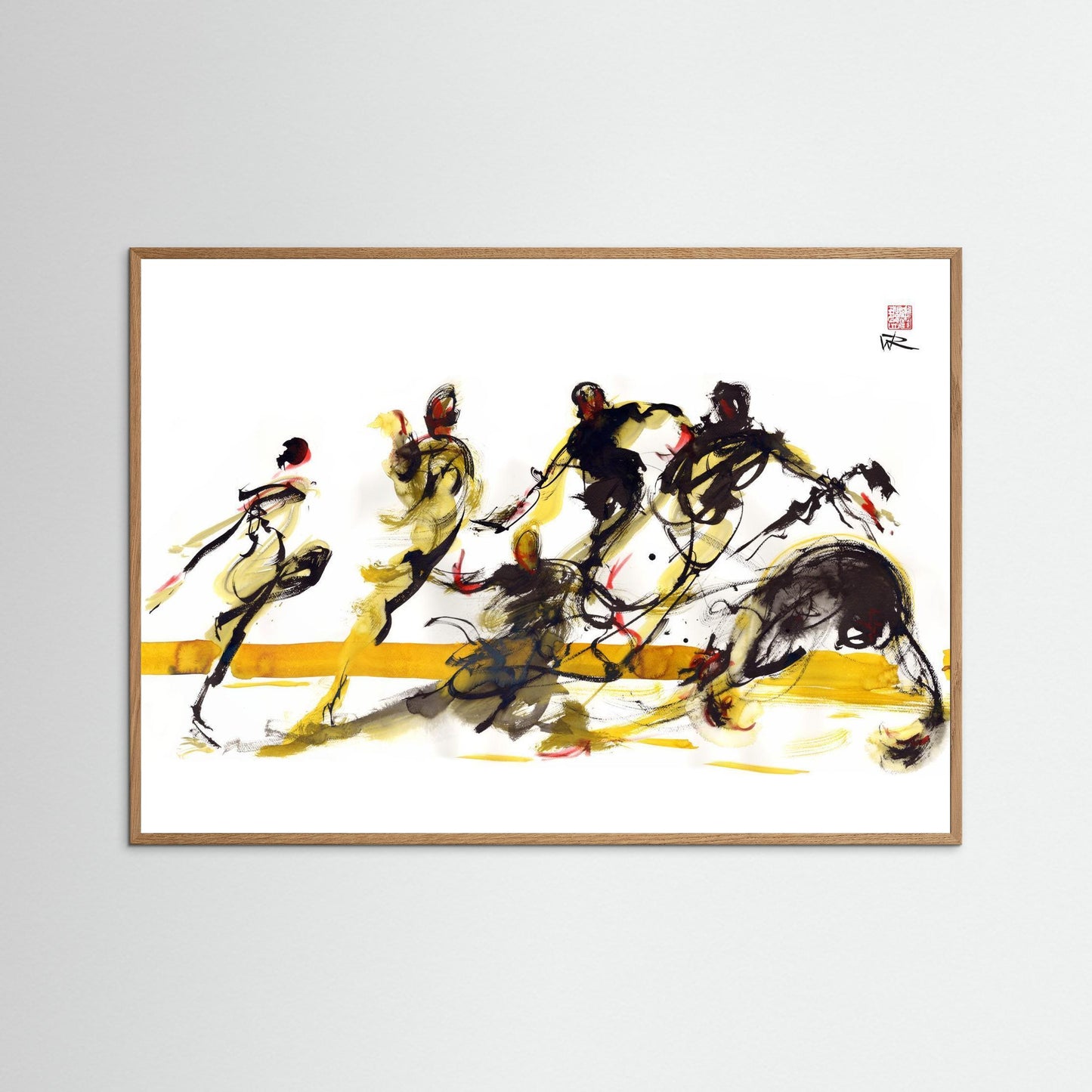 Rambert dew dance - Paper print