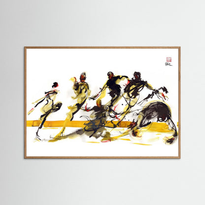 Rambert dew dance - Paper print