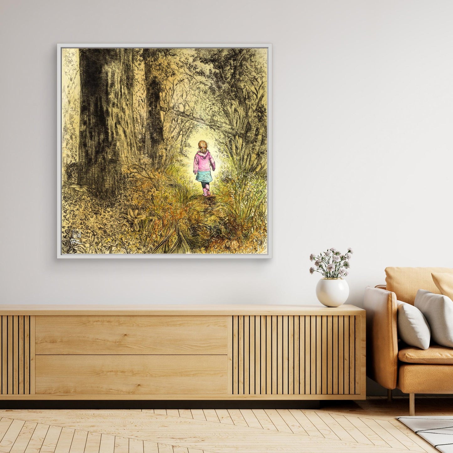 Bluebell wood edition 5 - Wearing pink in autumn