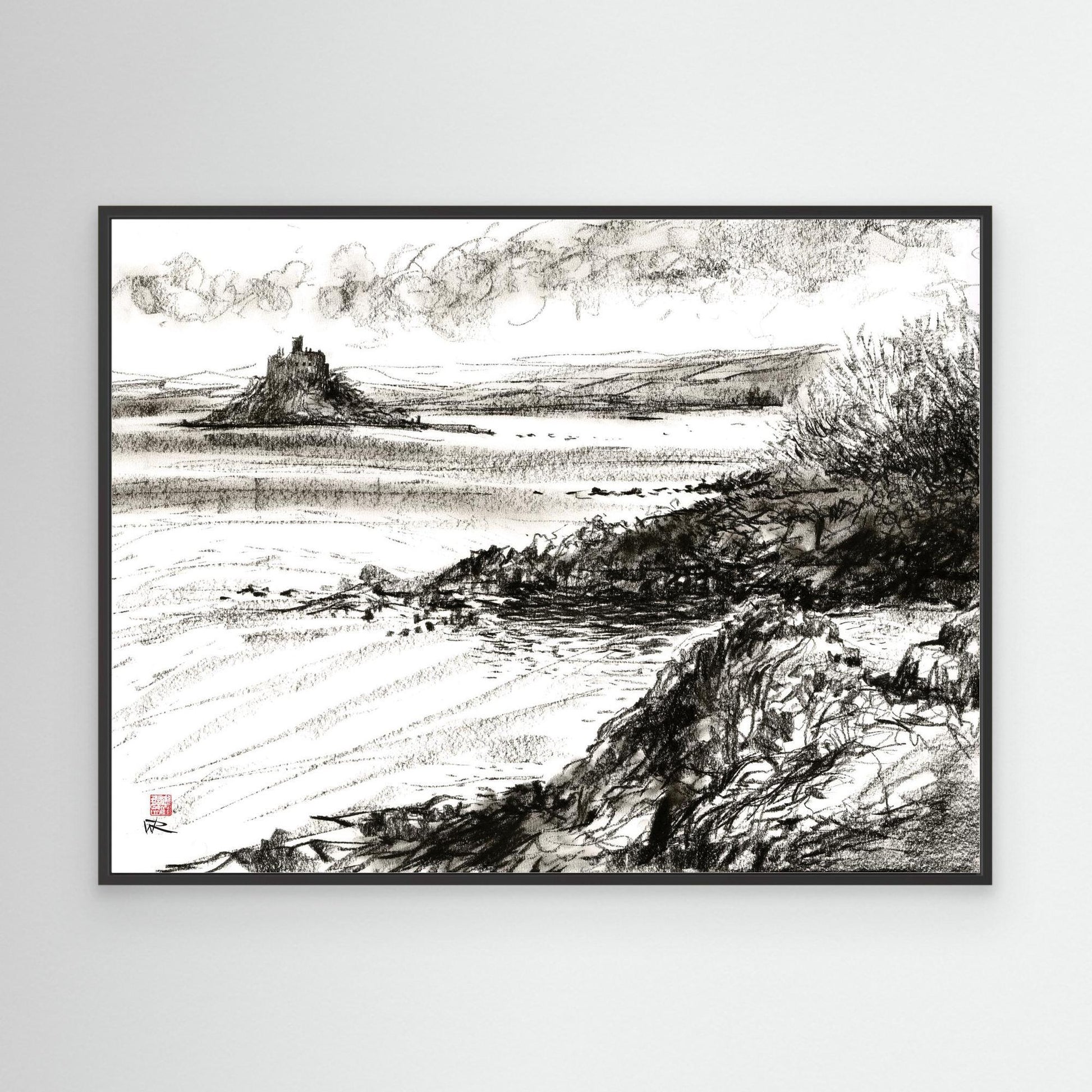 Looking over to St Micheal's mount