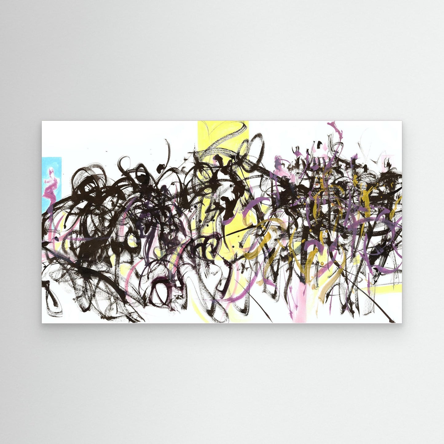 Abstract dance movement 4 - Canvas art print