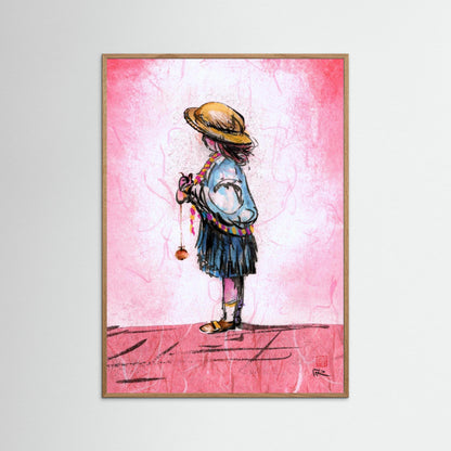 Anyone for conkers - Paper print