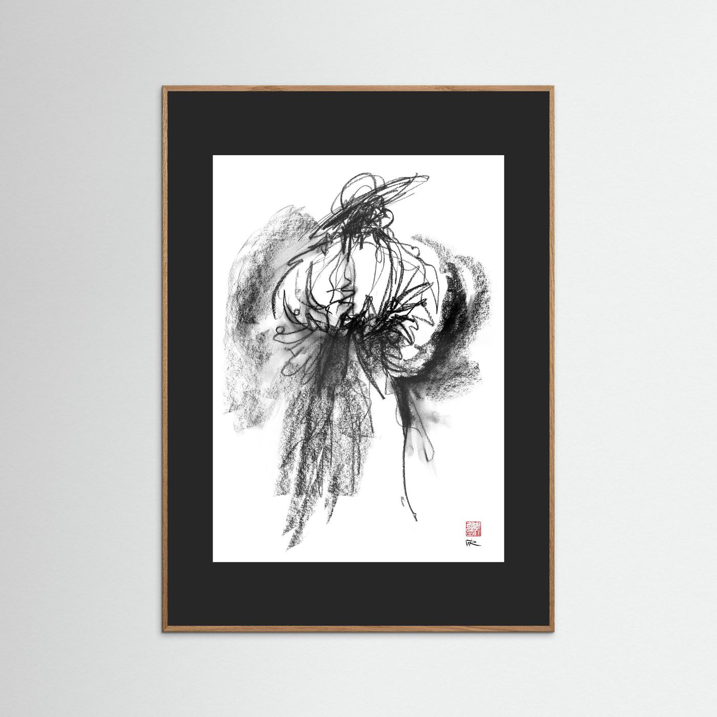 Flamenco hat - Print on fine art paper