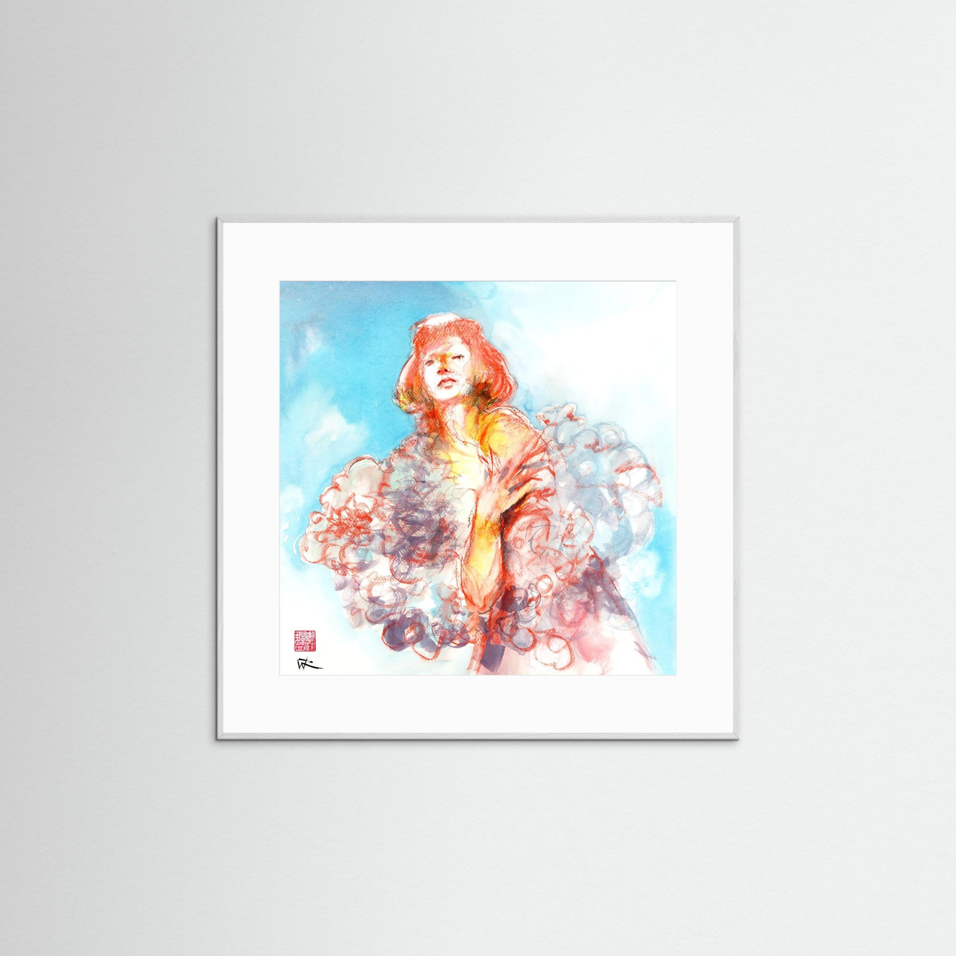 Mishi may fashion - paper print