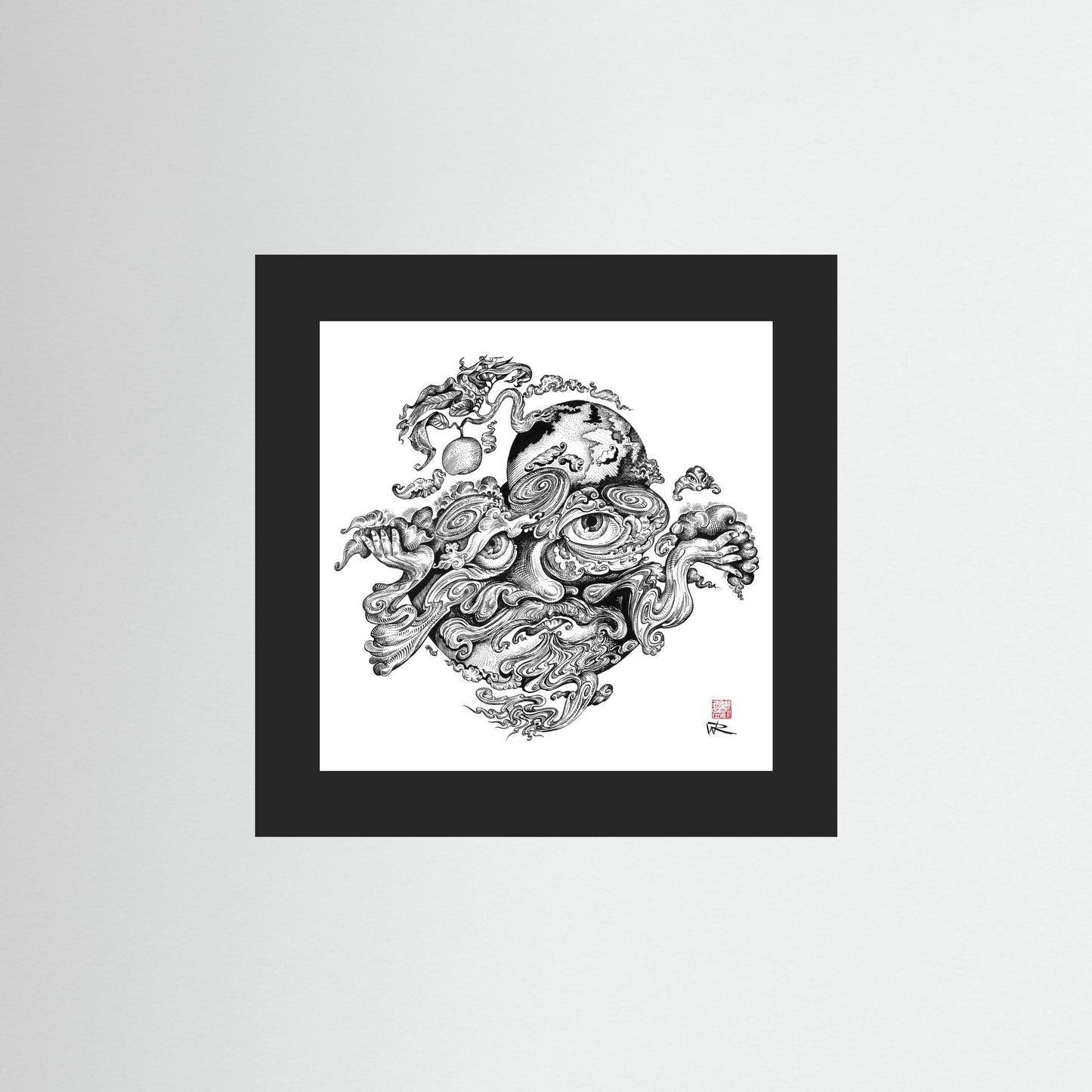 Atlas - paper print
