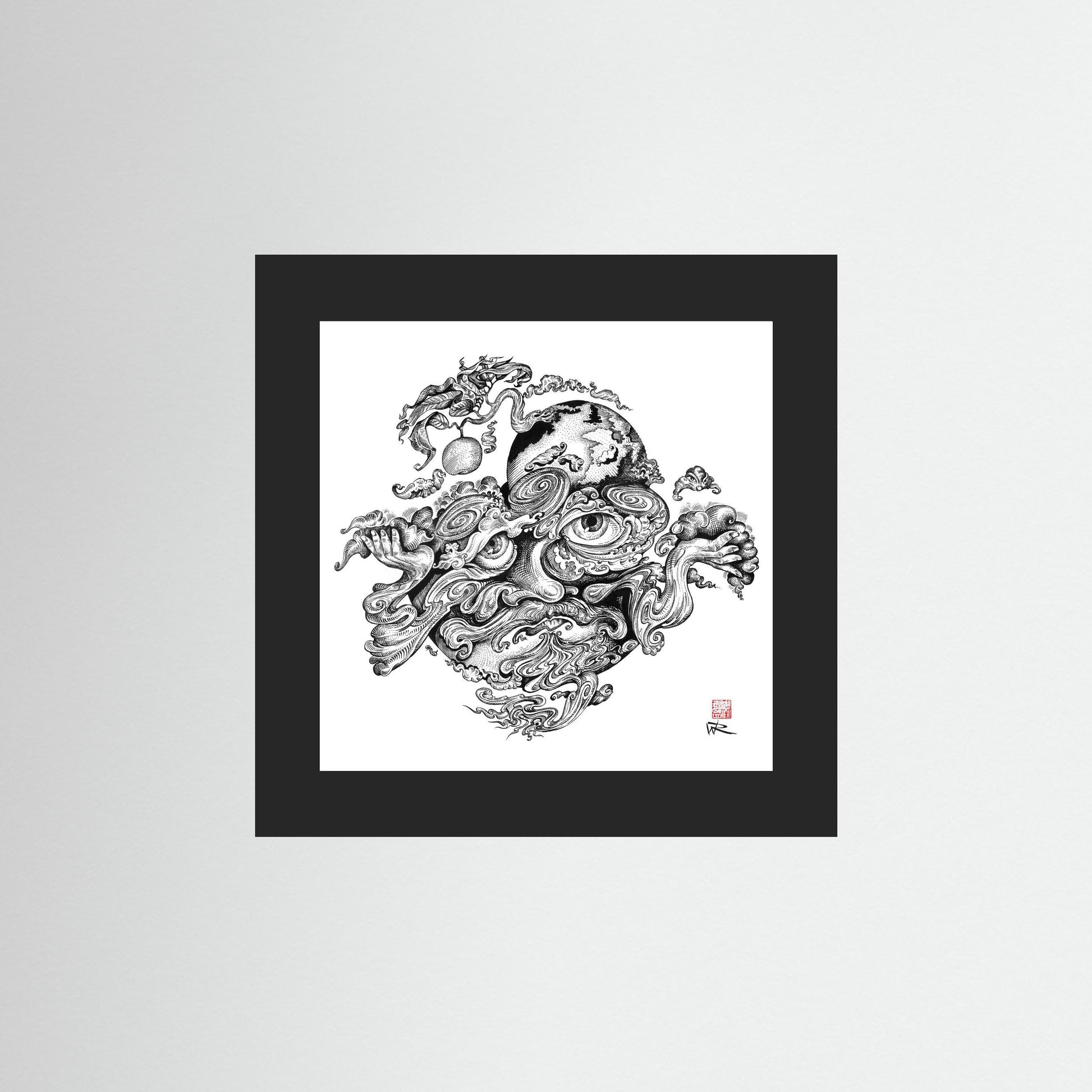 Atlas - paper print
