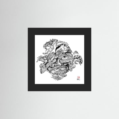 Atlas - paper print