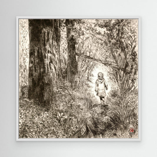 Bluebell Wood edition 2 - Canvas print