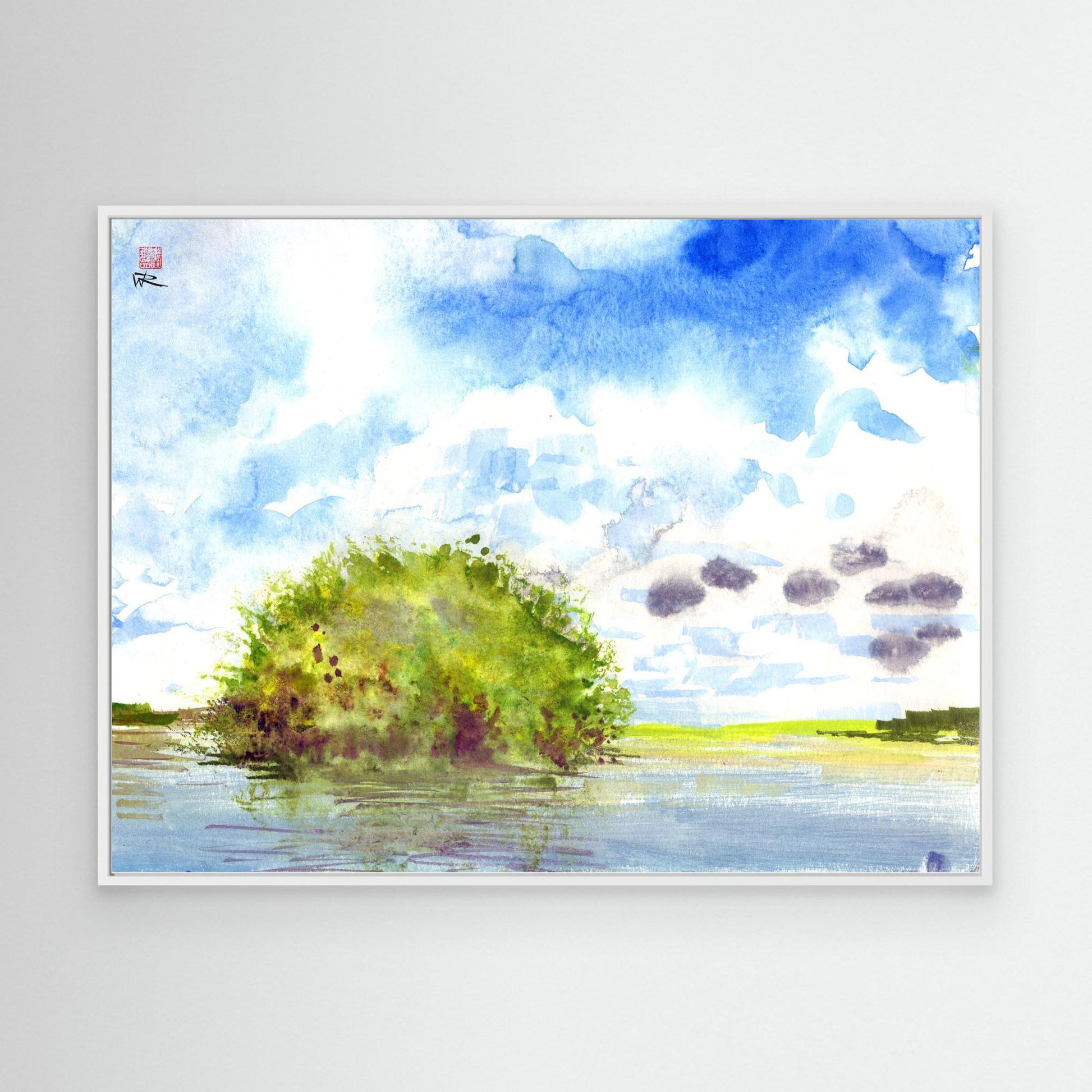 Punta Allen mangrove island