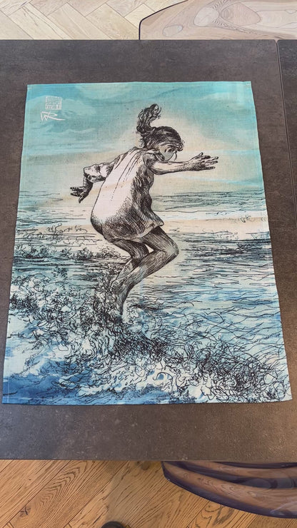 Wavejumper edition 1 - Tea Towel