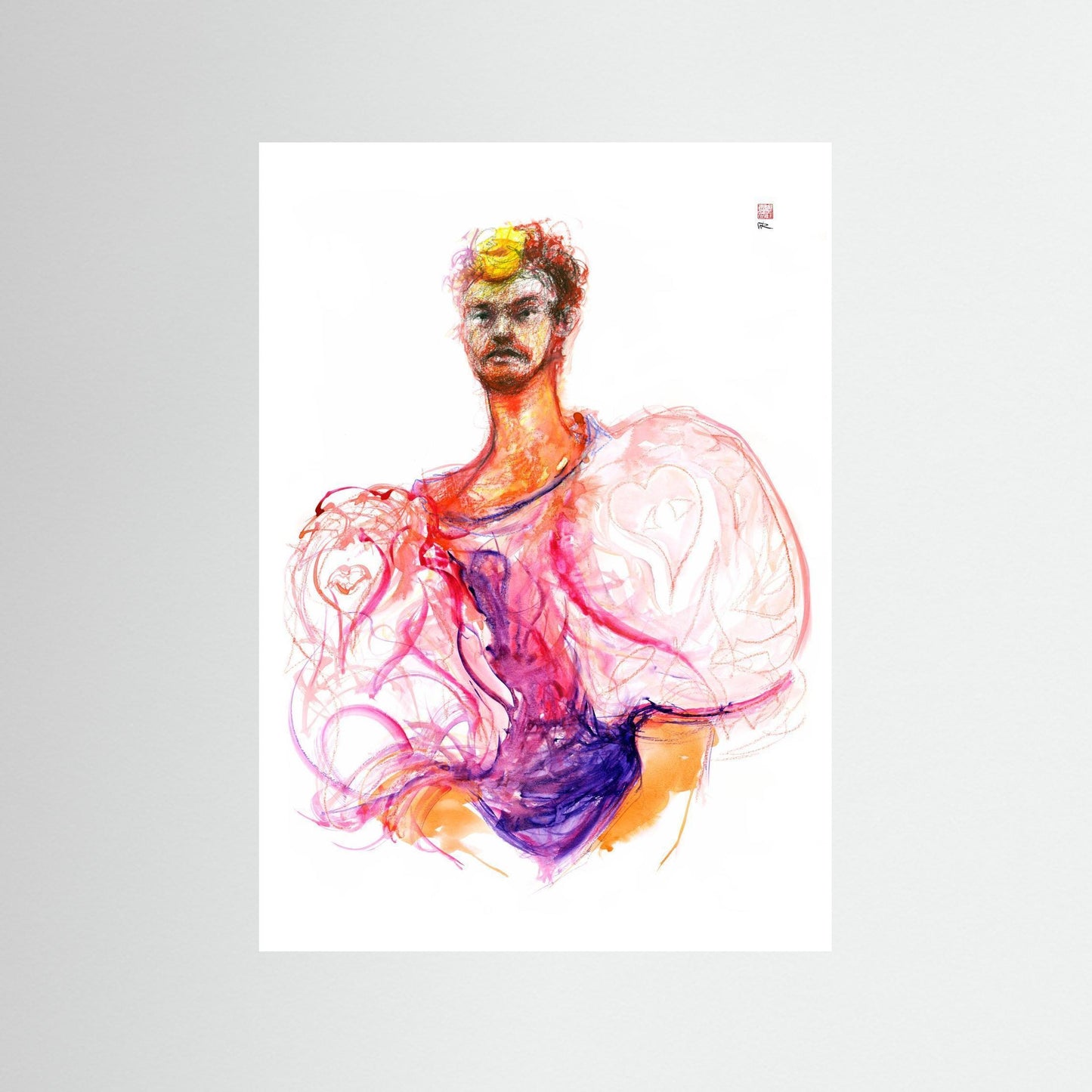 Androgynous - Paper print