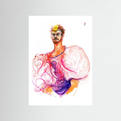 Androgynous - Paper print