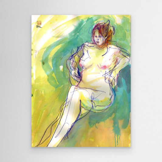 Life drawing of Kate