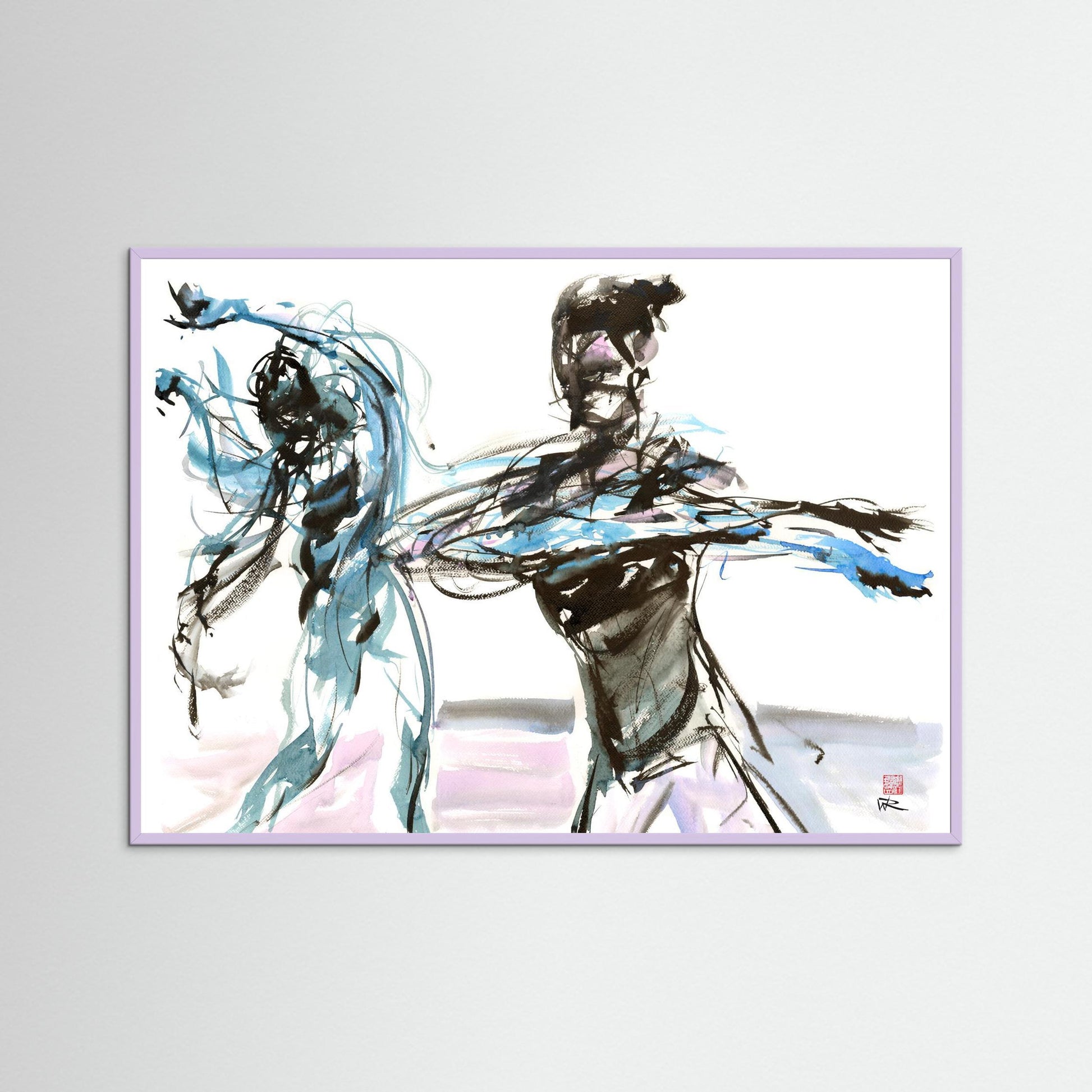 Dance synergy - paper print