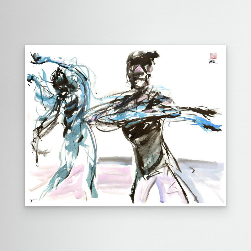 Tanzsynergie – Leinwanddruck