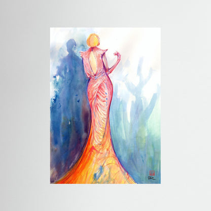 Chrysalis fashion - Paper print