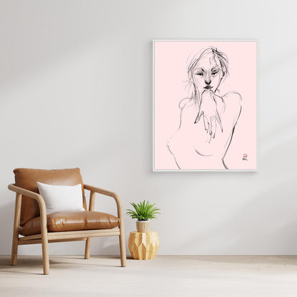 Come hither - Canvas print