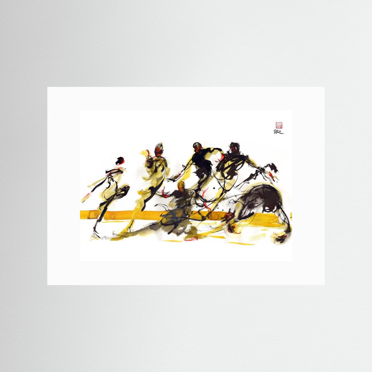 Rambert dew dance - Paper print