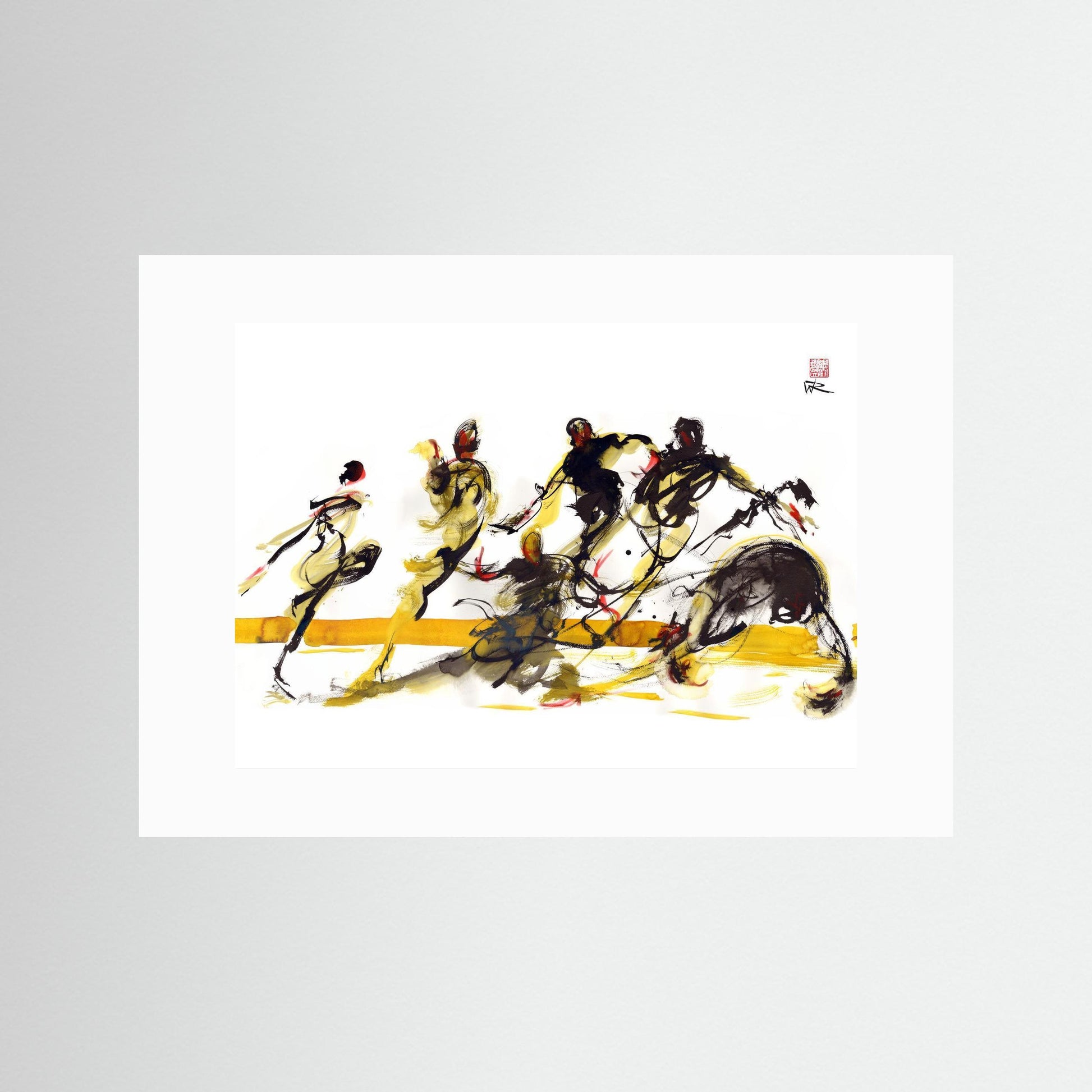 Rambert dew dance - Paper print