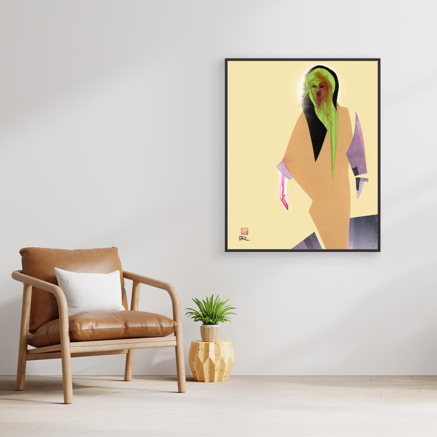 Zelena - Canvas print