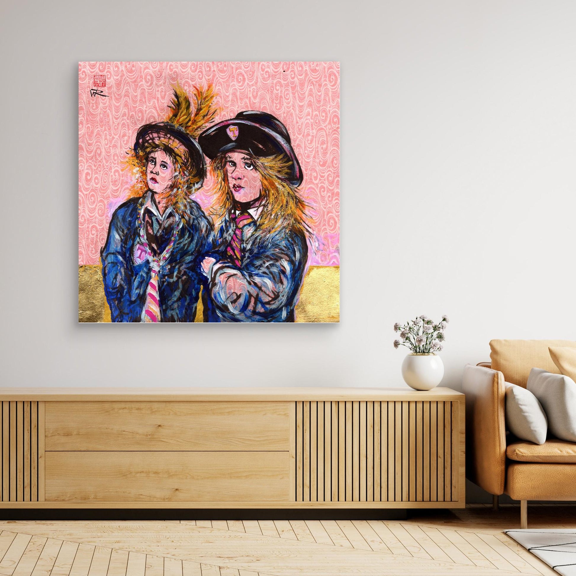 Thoughts of anarchy - Canvas print