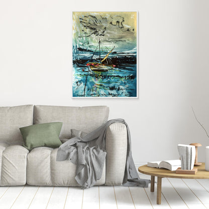 Awaiting the tide edition 2 - Canvas print