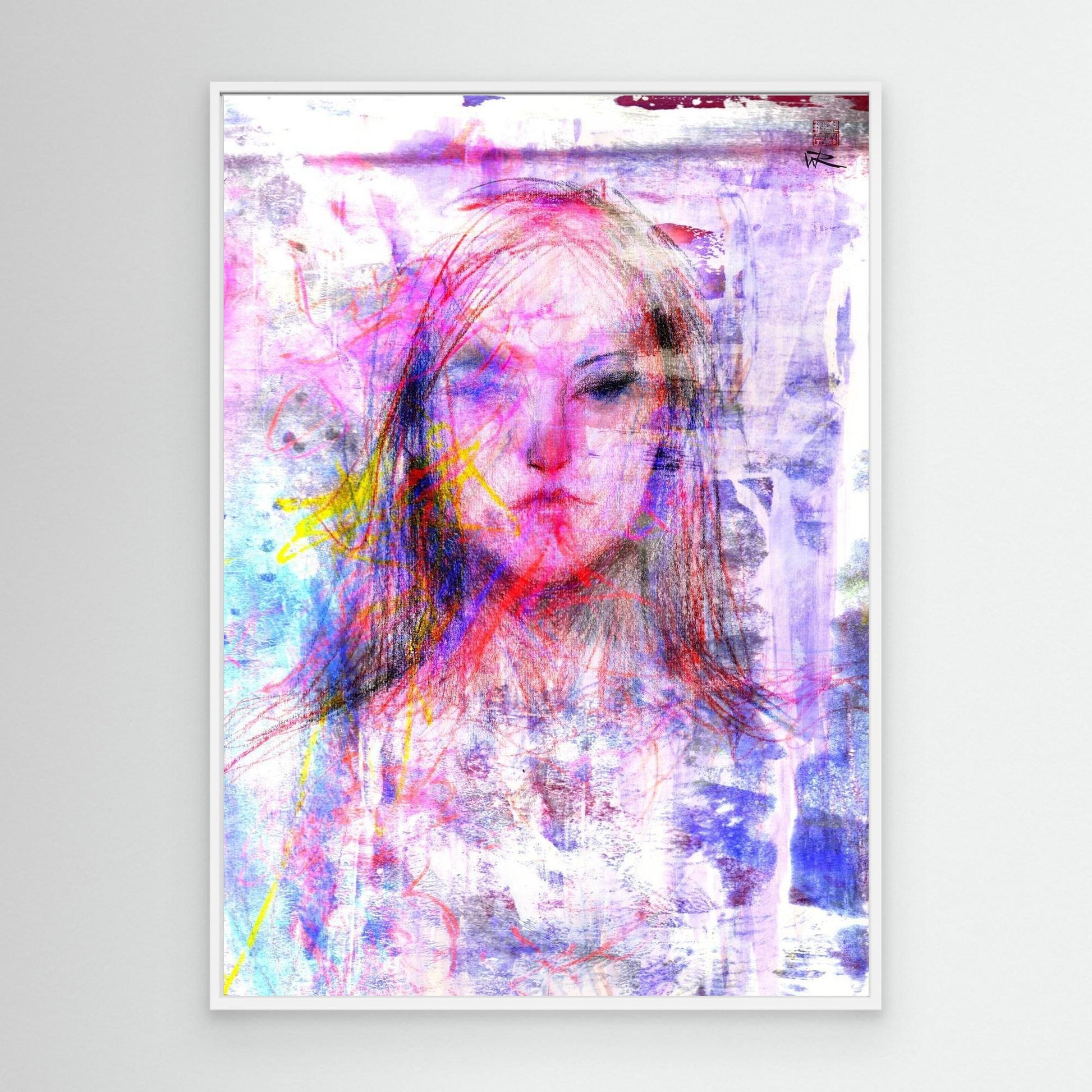 Portrait of Manko 1 - canvas art print
