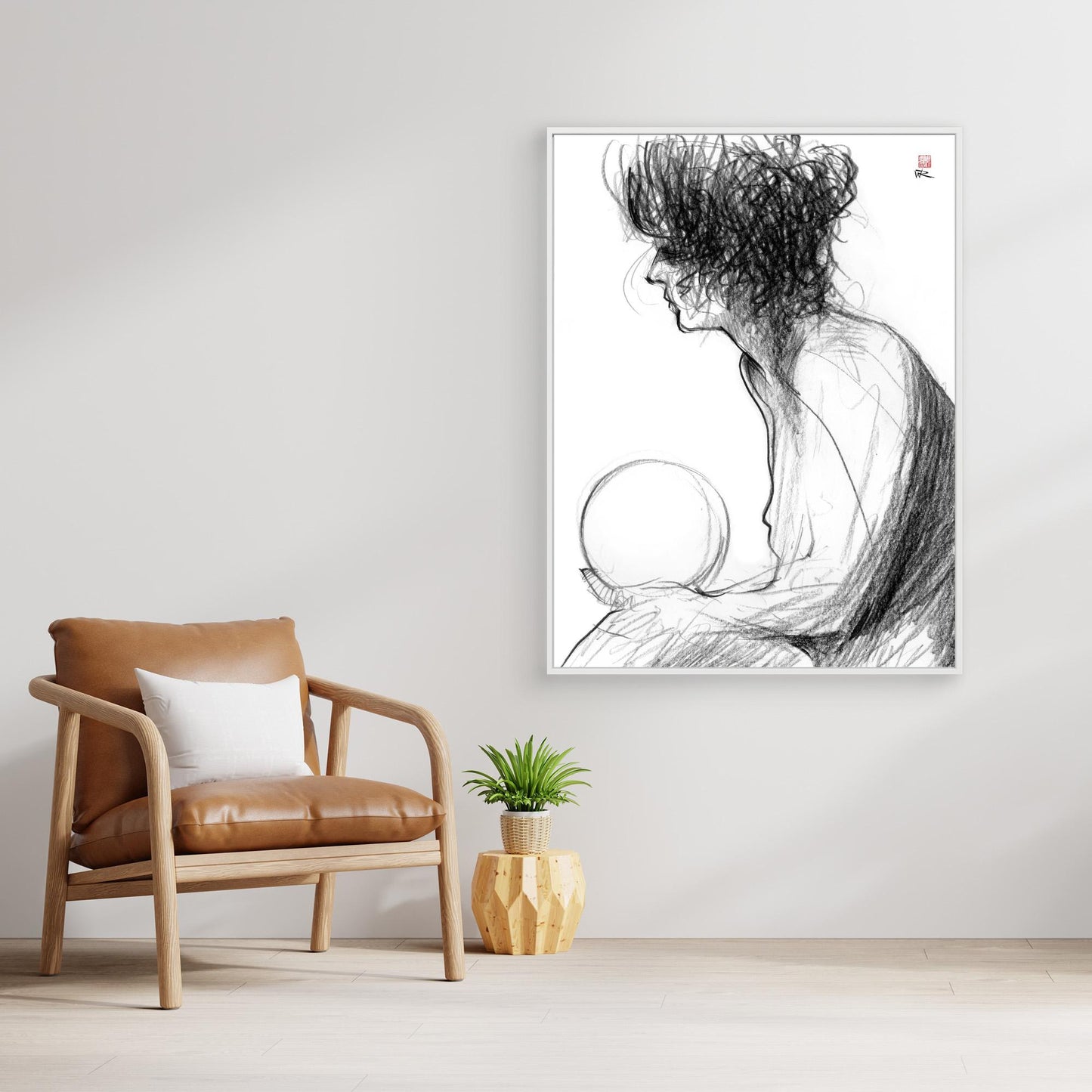 Fortune teller - Canvas print