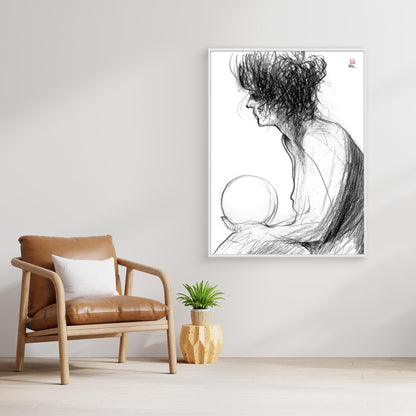 Fortune teller - Canvas print