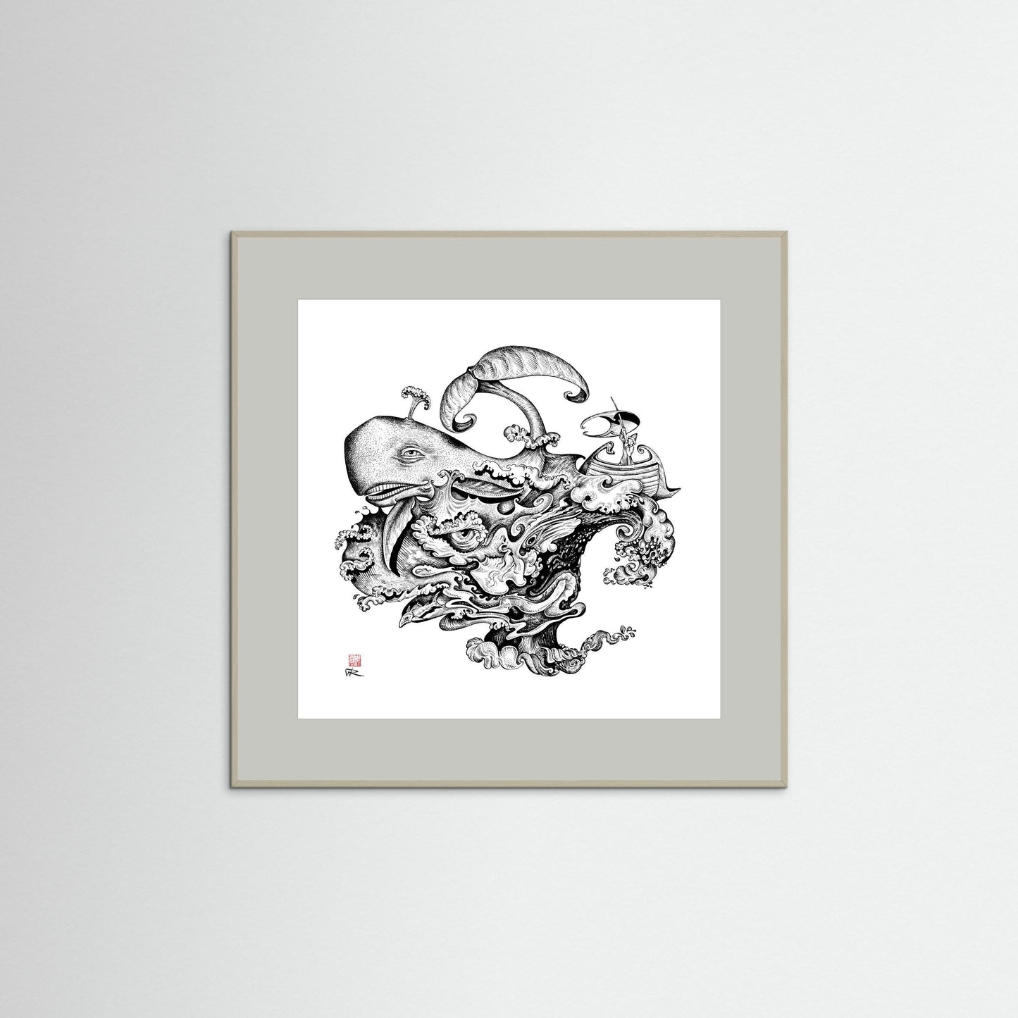 Oceanus - Paper print