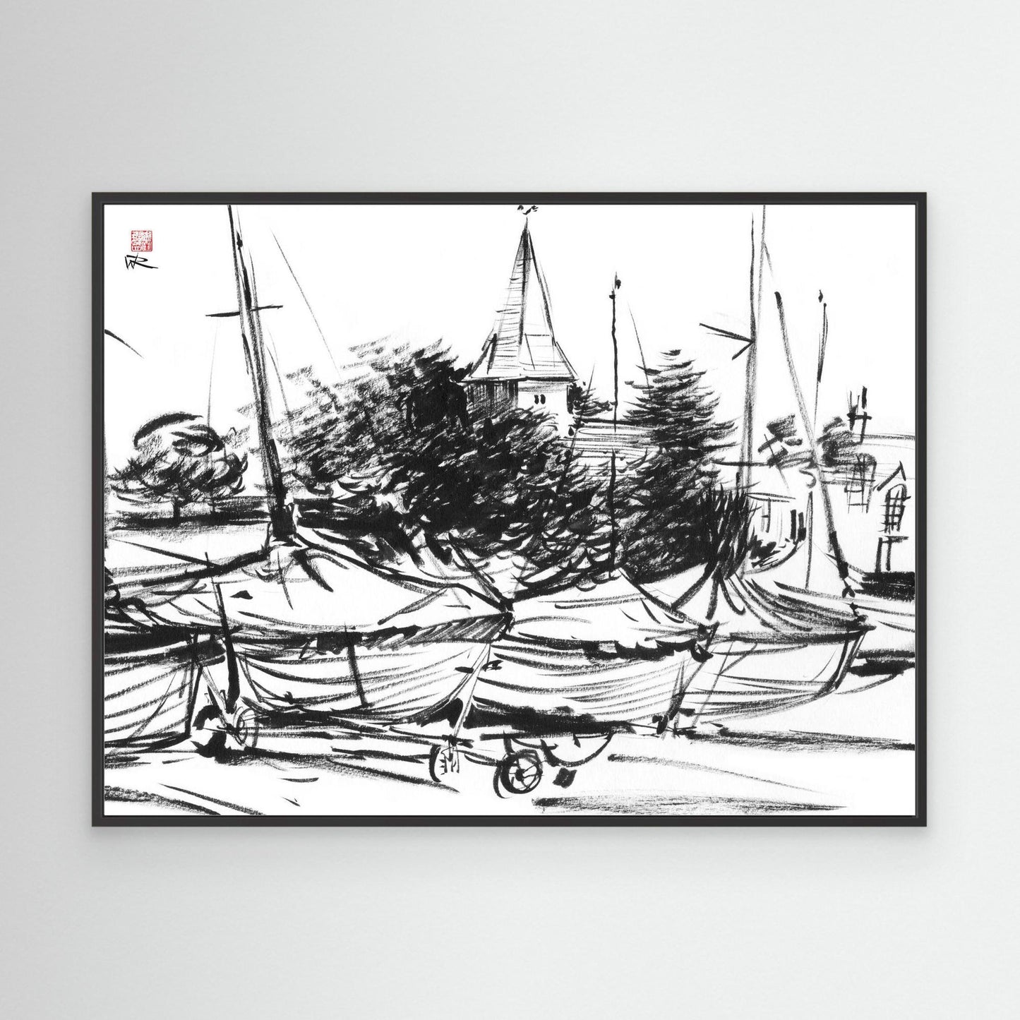 Bosham boatyard