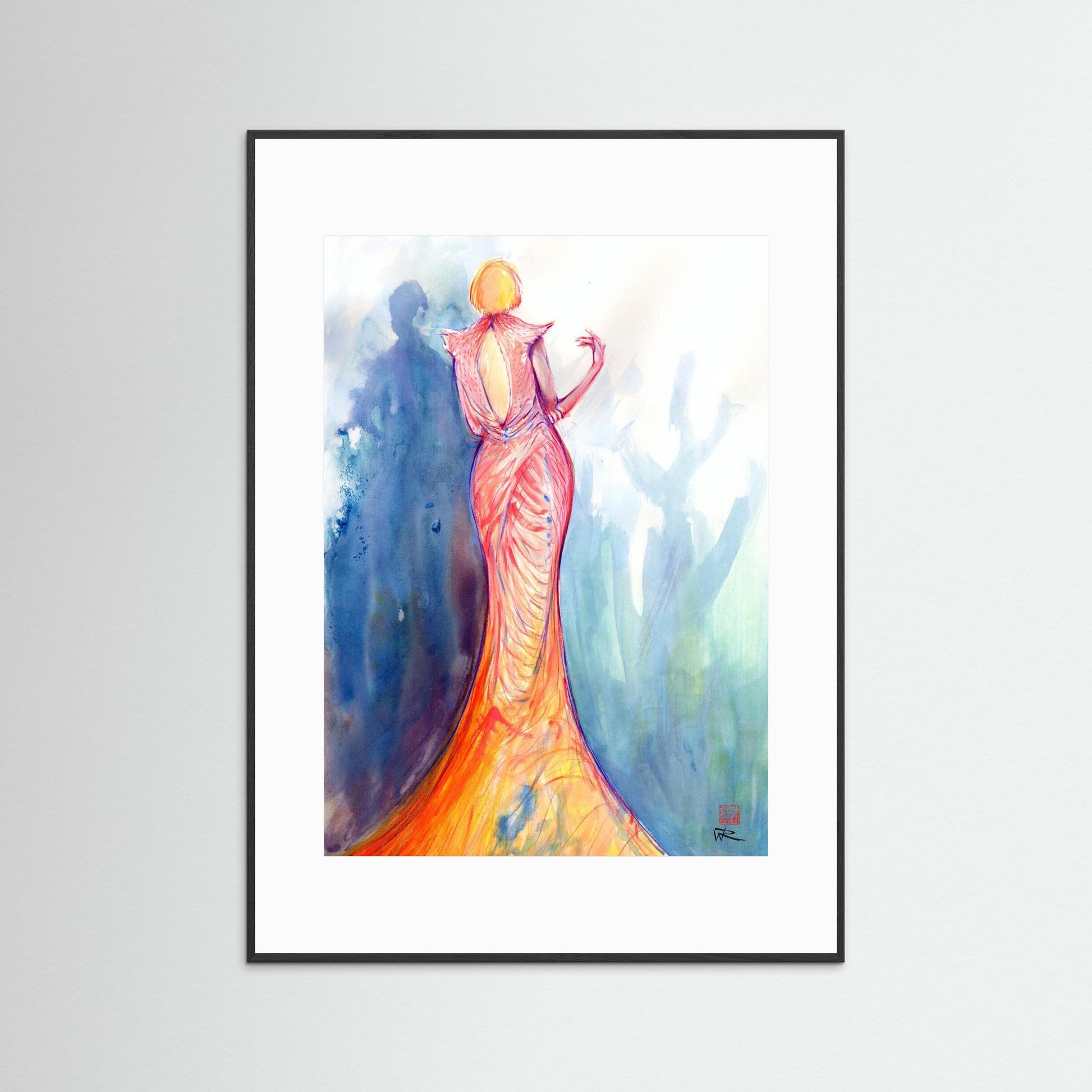 Chrysalis fashion - Paper print