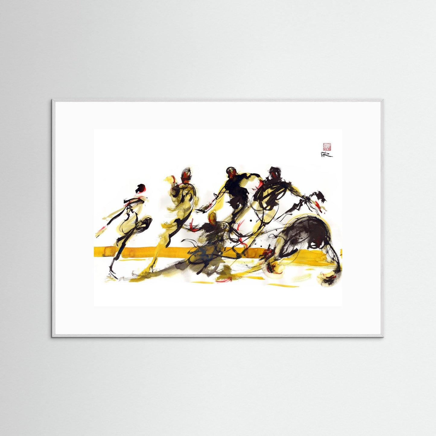 Rambert dew dance - Paper print