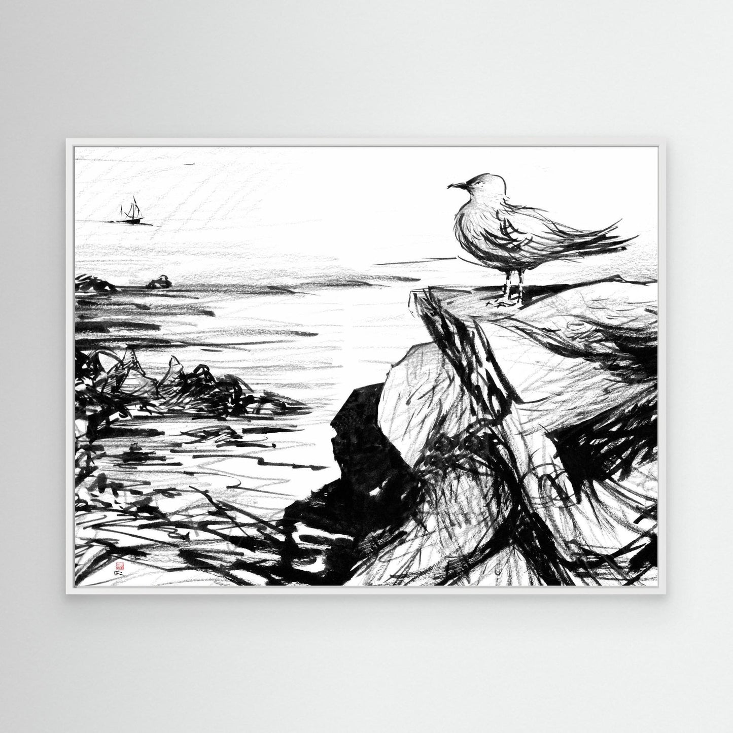 Seagull at St Ives