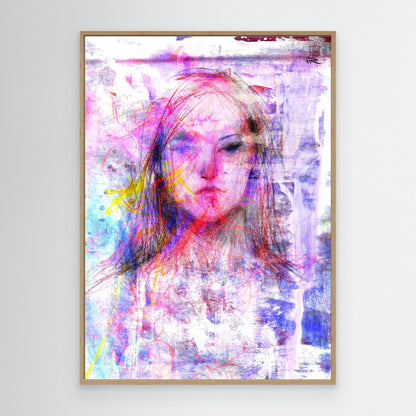 Portrait of Manko 1 - canvas art print