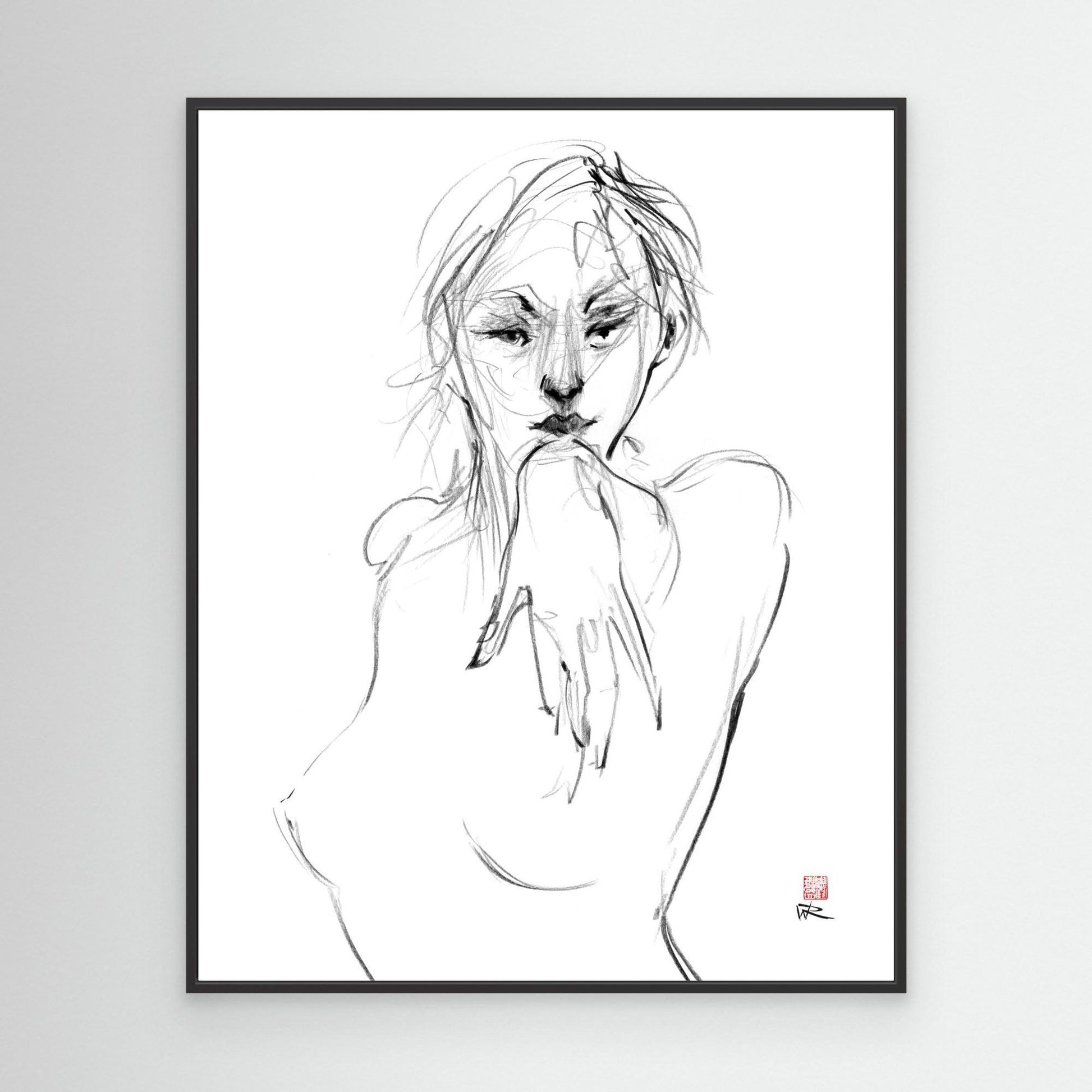 Come hither - Canvas print