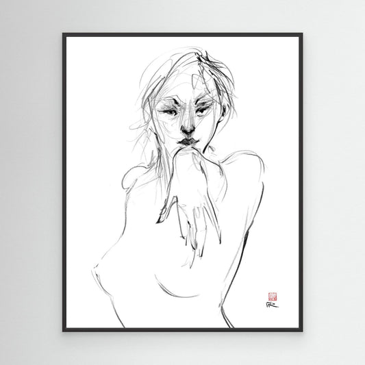 Come hither - Canvas print