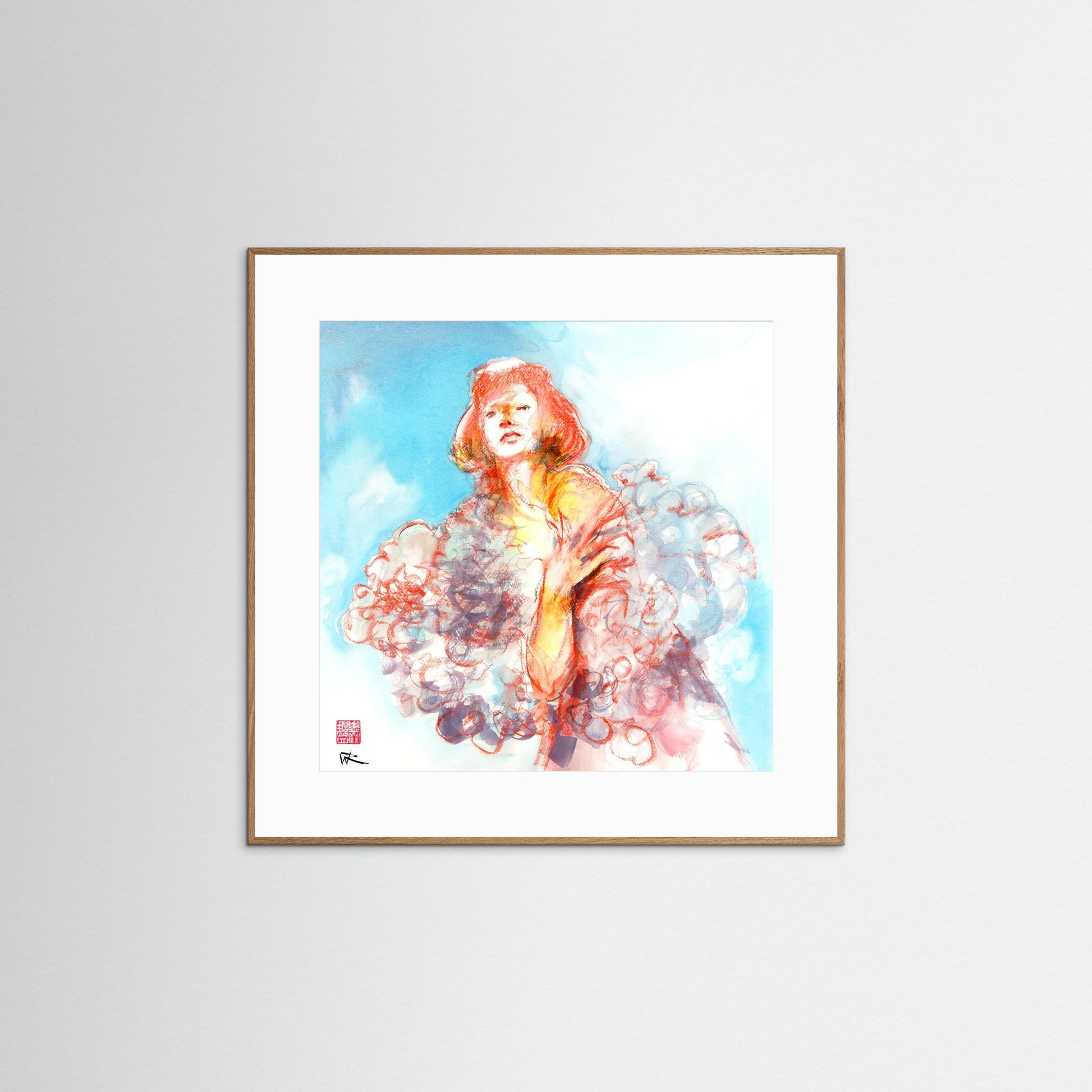 Mishi may fashion - paper print