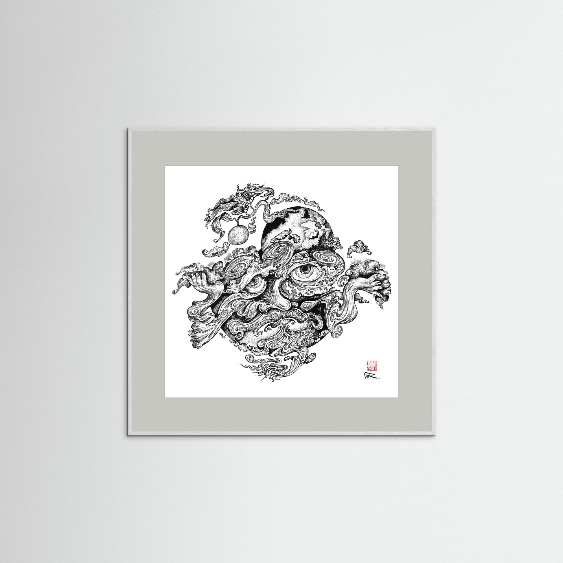 Atlas - paper print