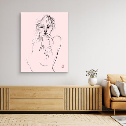 Come hither - Canvas print