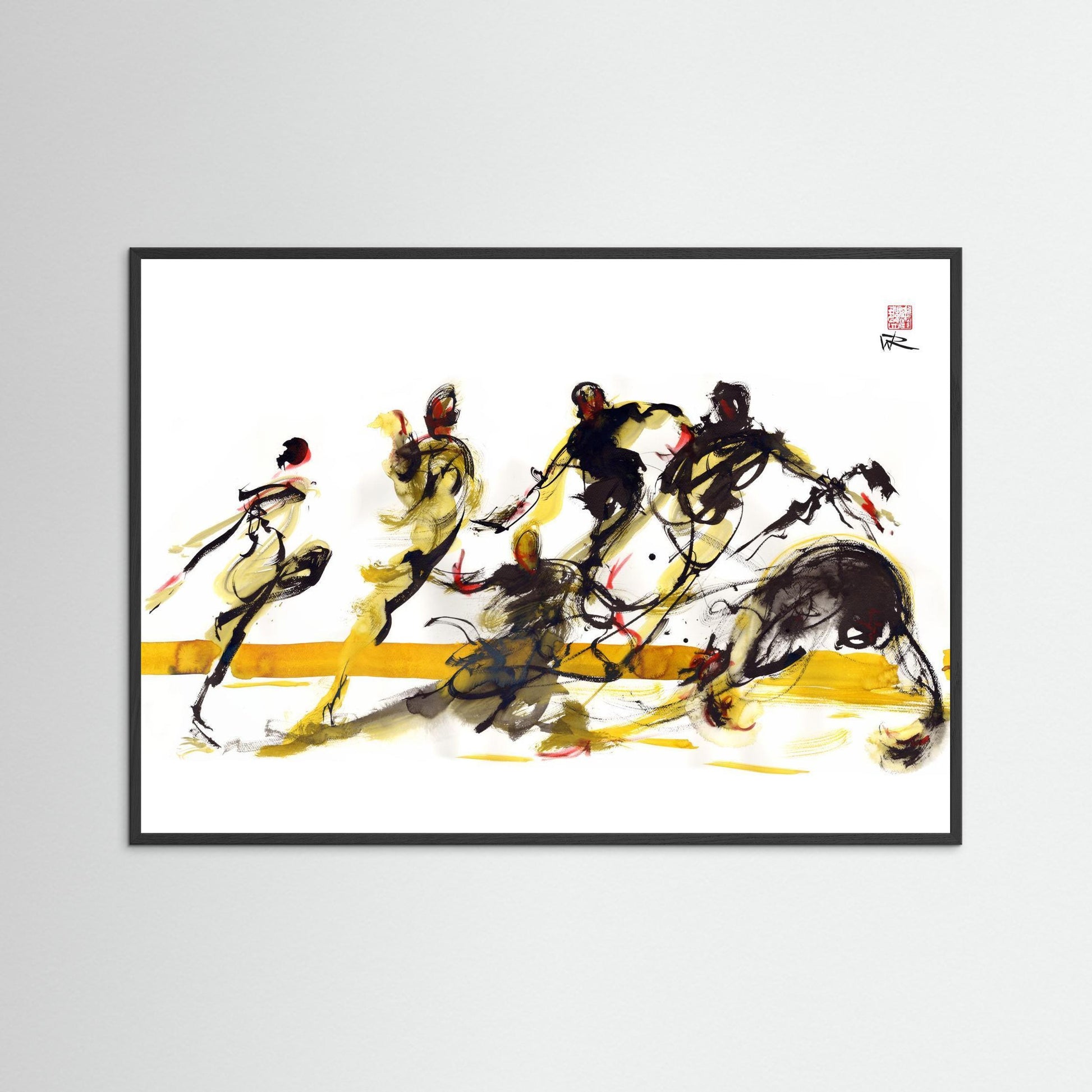 Rambert dew dance - Paper print