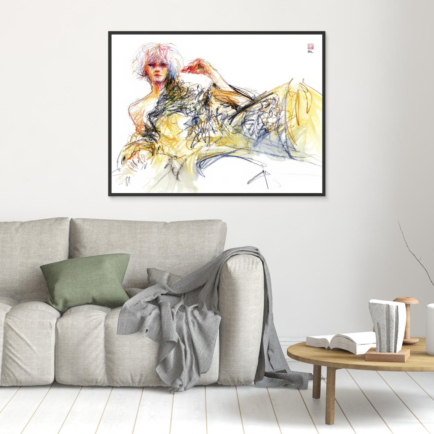 Reclining figure