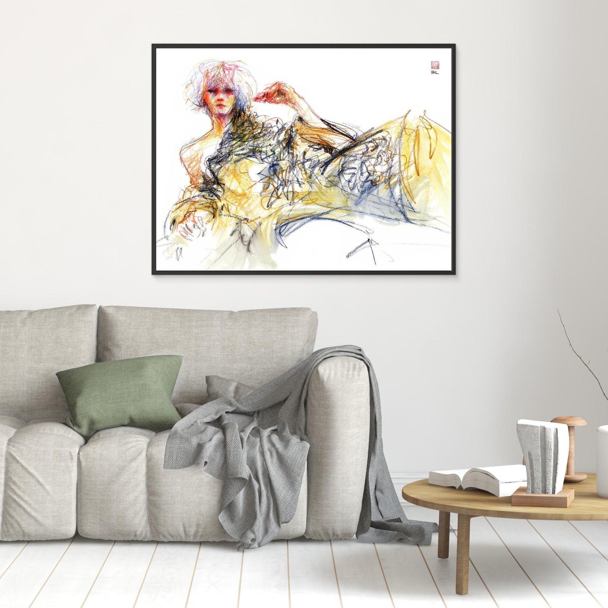 Reclining figure