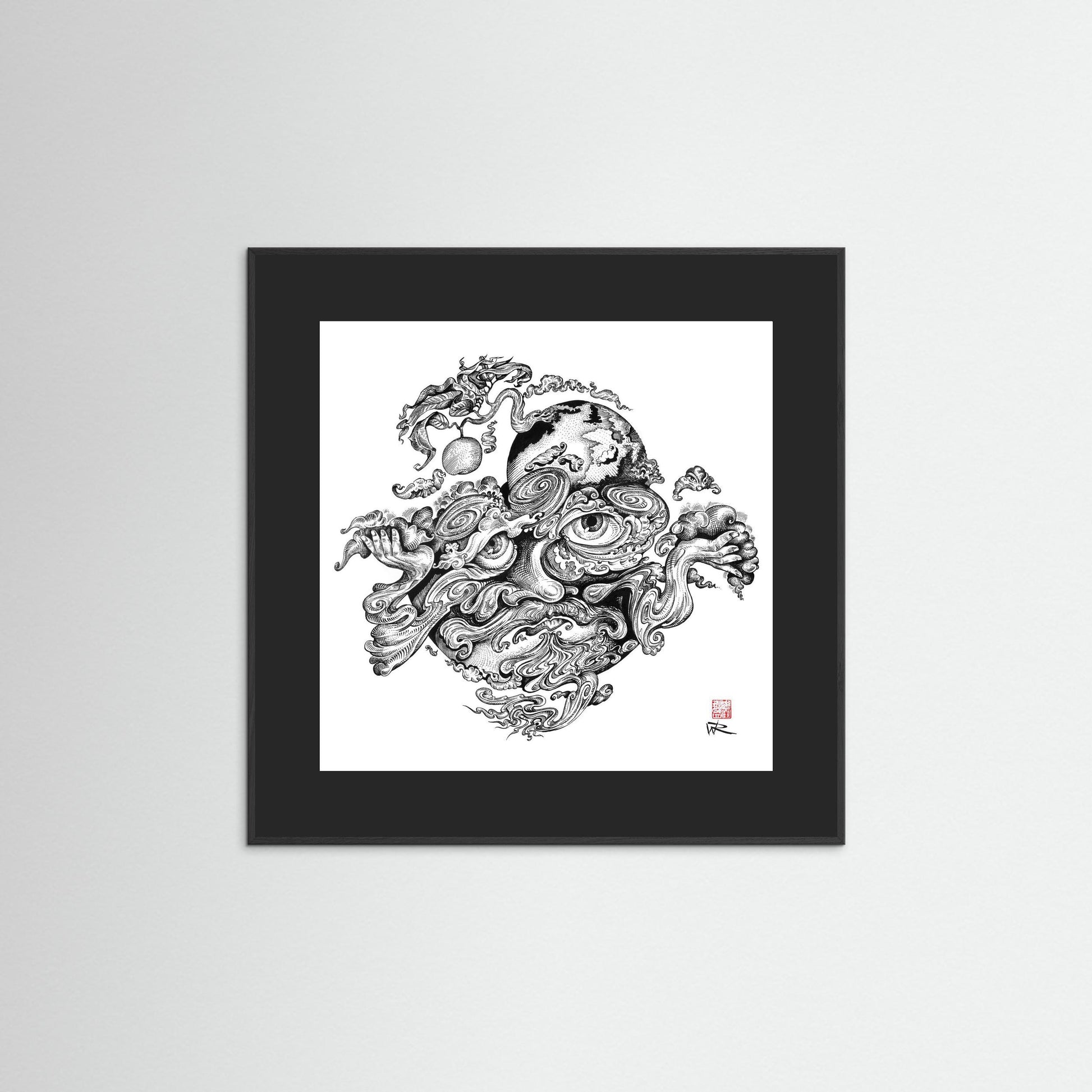 Atlas - paper print
