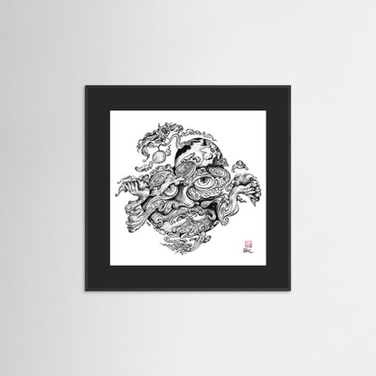 Atlas - paper print