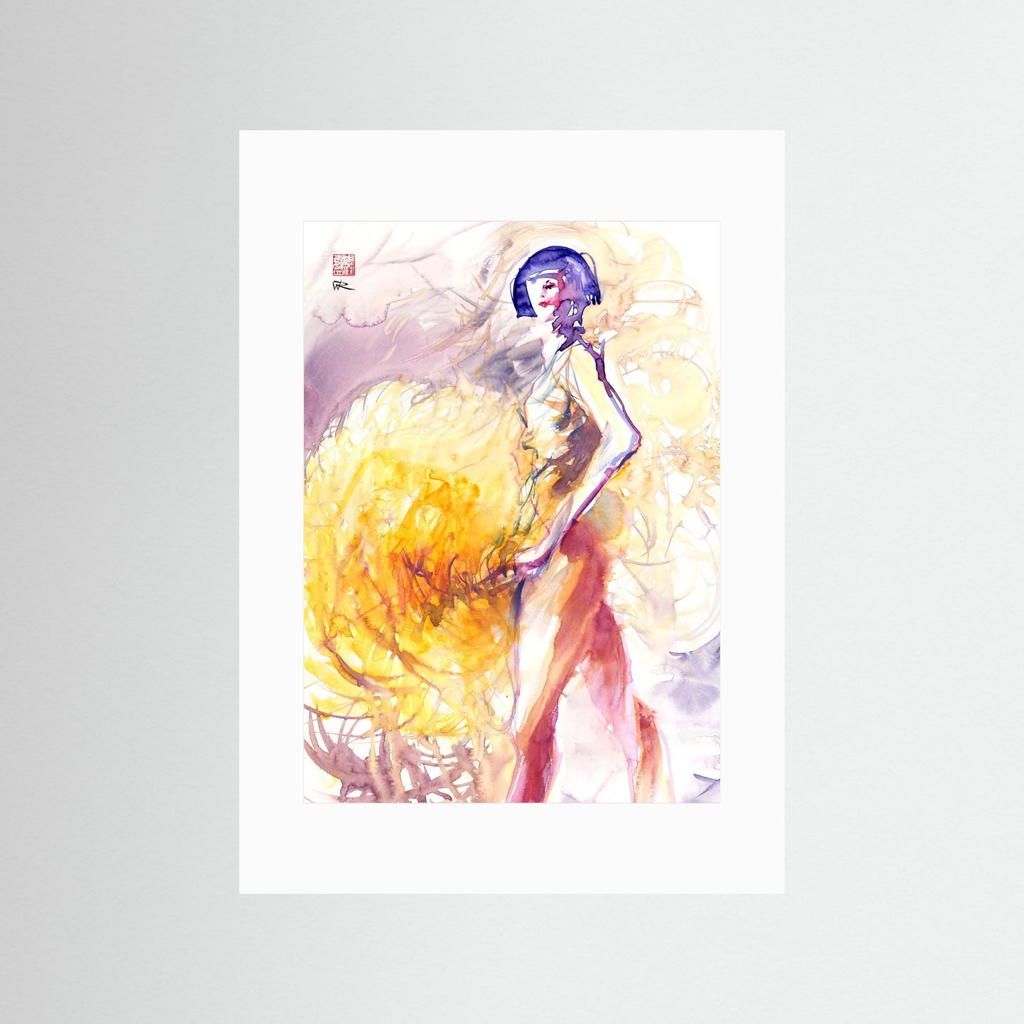 Nutcracker xmas fashion - Paper print