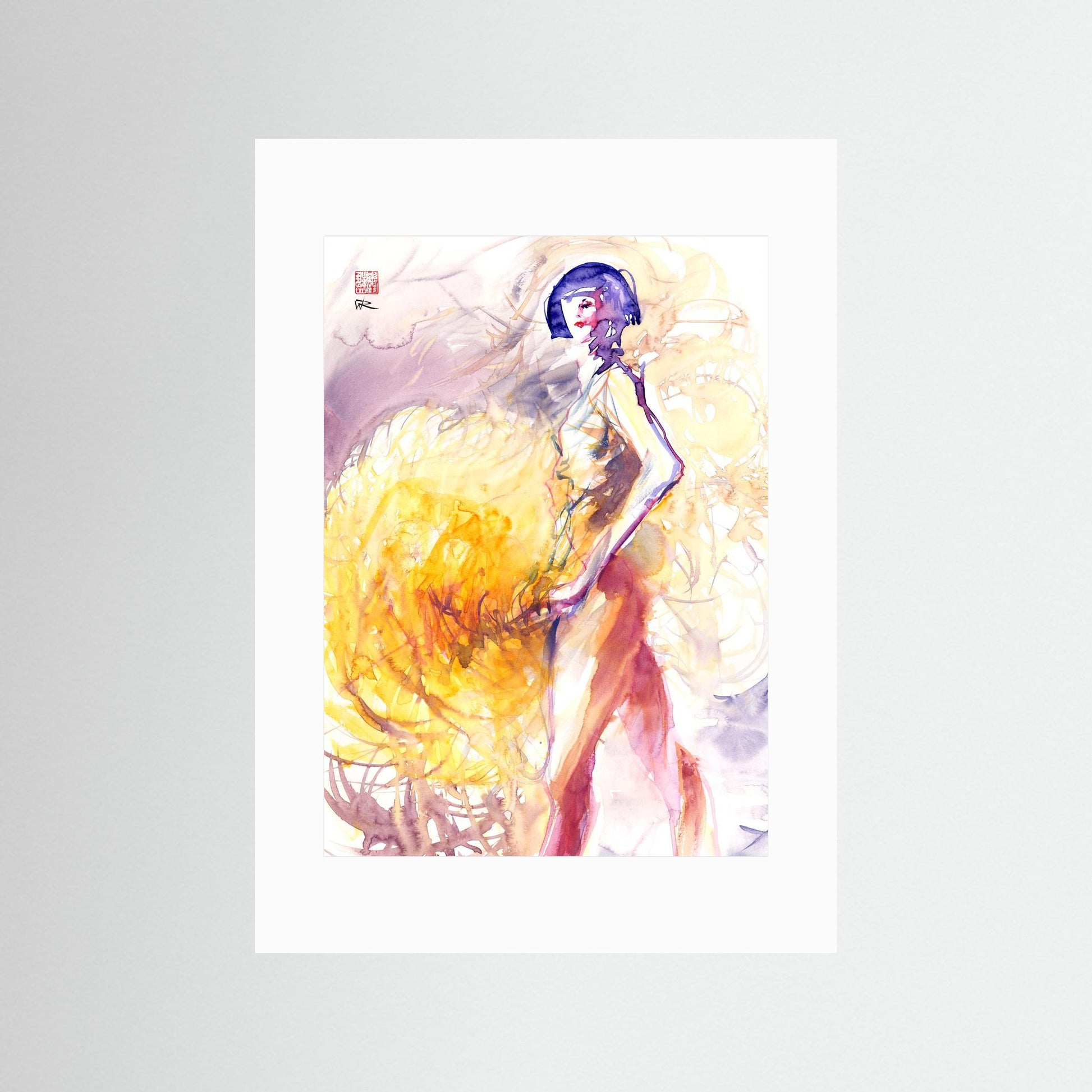 Nutcracker xmas fashion - Paper print